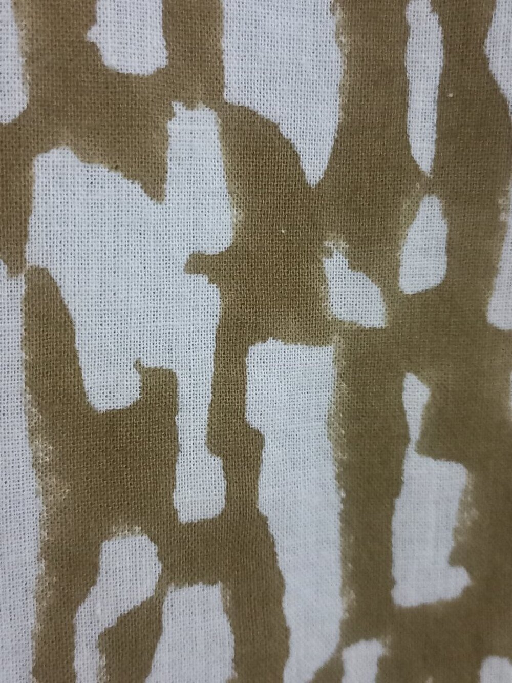 MIRTH (ANTHROPOLOGIE) cotton khaki print blouse - Picture 8 of 13